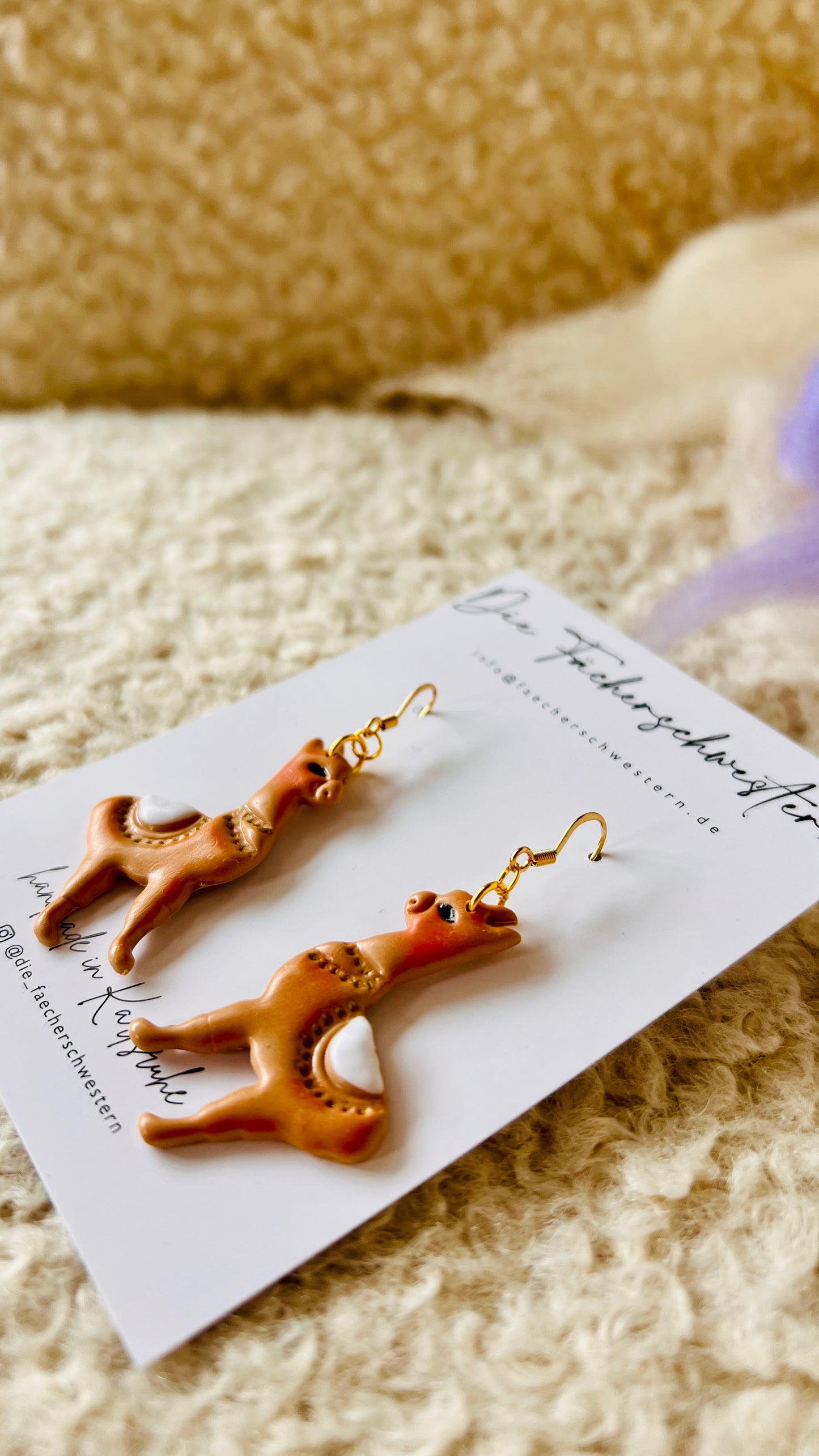 Ohrringe „Alpaka“ 🦙