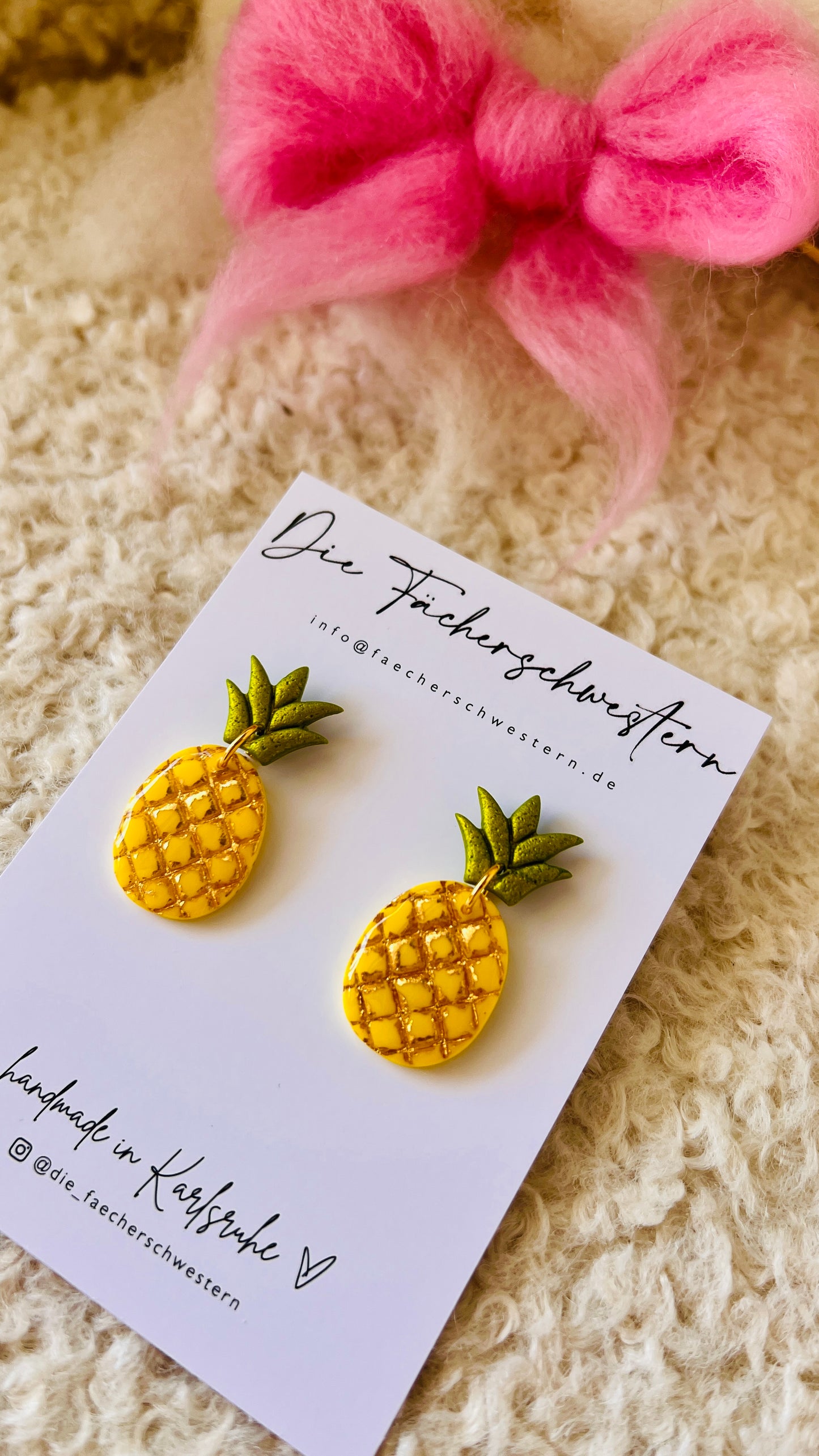 Sand & Sea 🐚 | Ohrringe Pineapple
