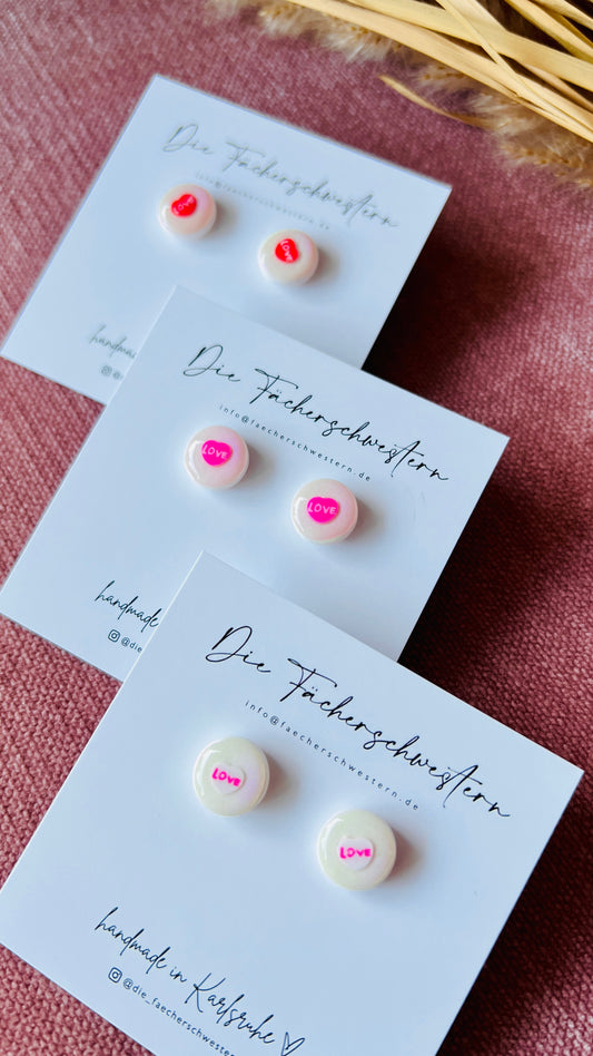 L.O.V.E. ❤️ | Ohrstecker „LOVE“ (versch. Farben)
