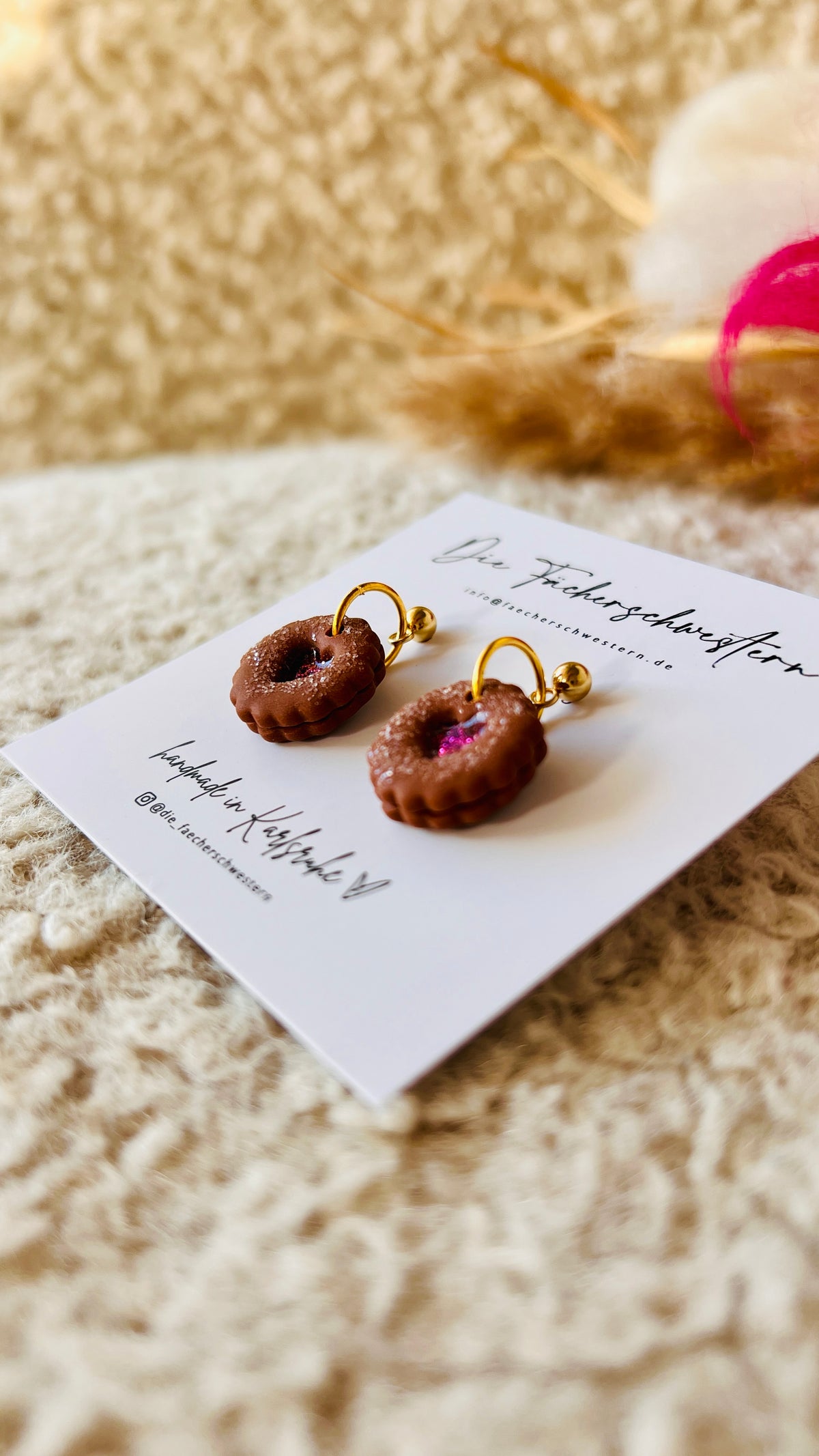 Holiday Season 🎄 | Linzerplätzchen Ohrringe