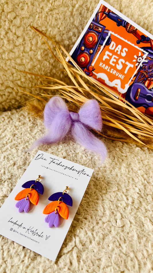 die FESTival Ohrringe 💜🧡 | No. 5