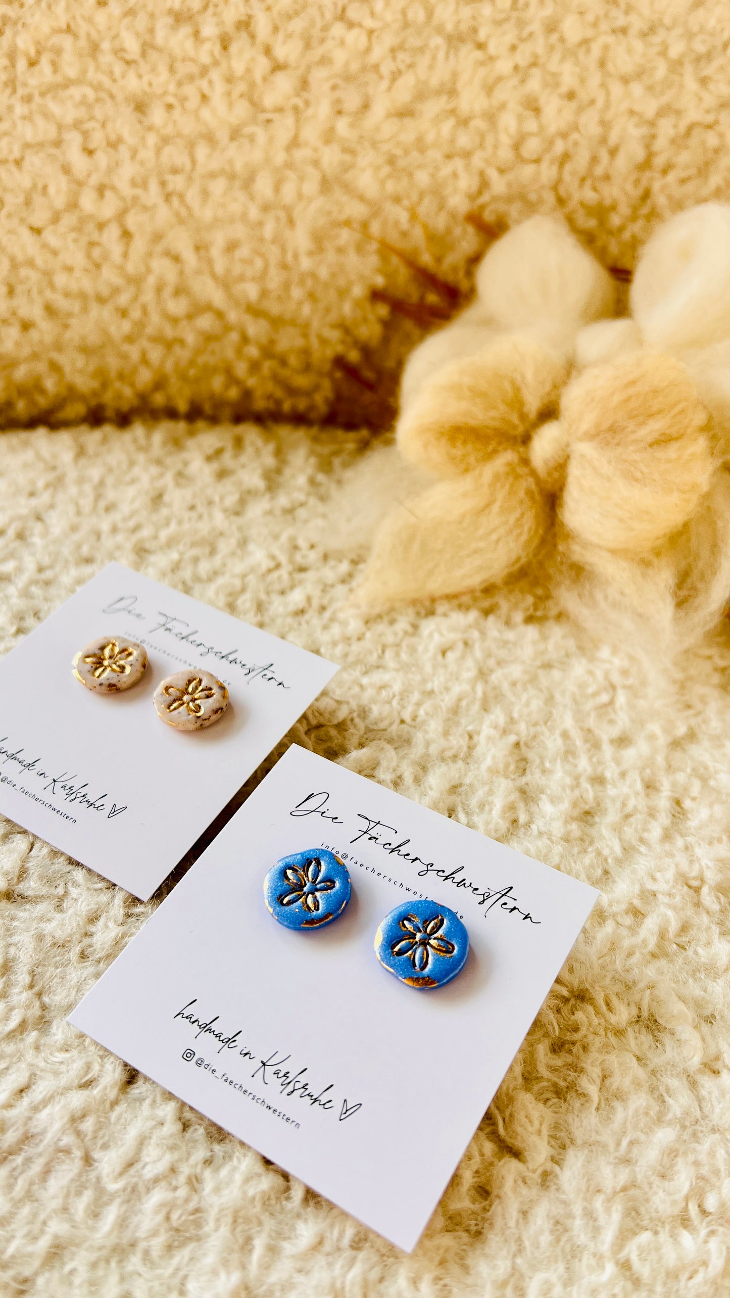 Sand & Sea 🐚 | Ohrstecker Sanddollar