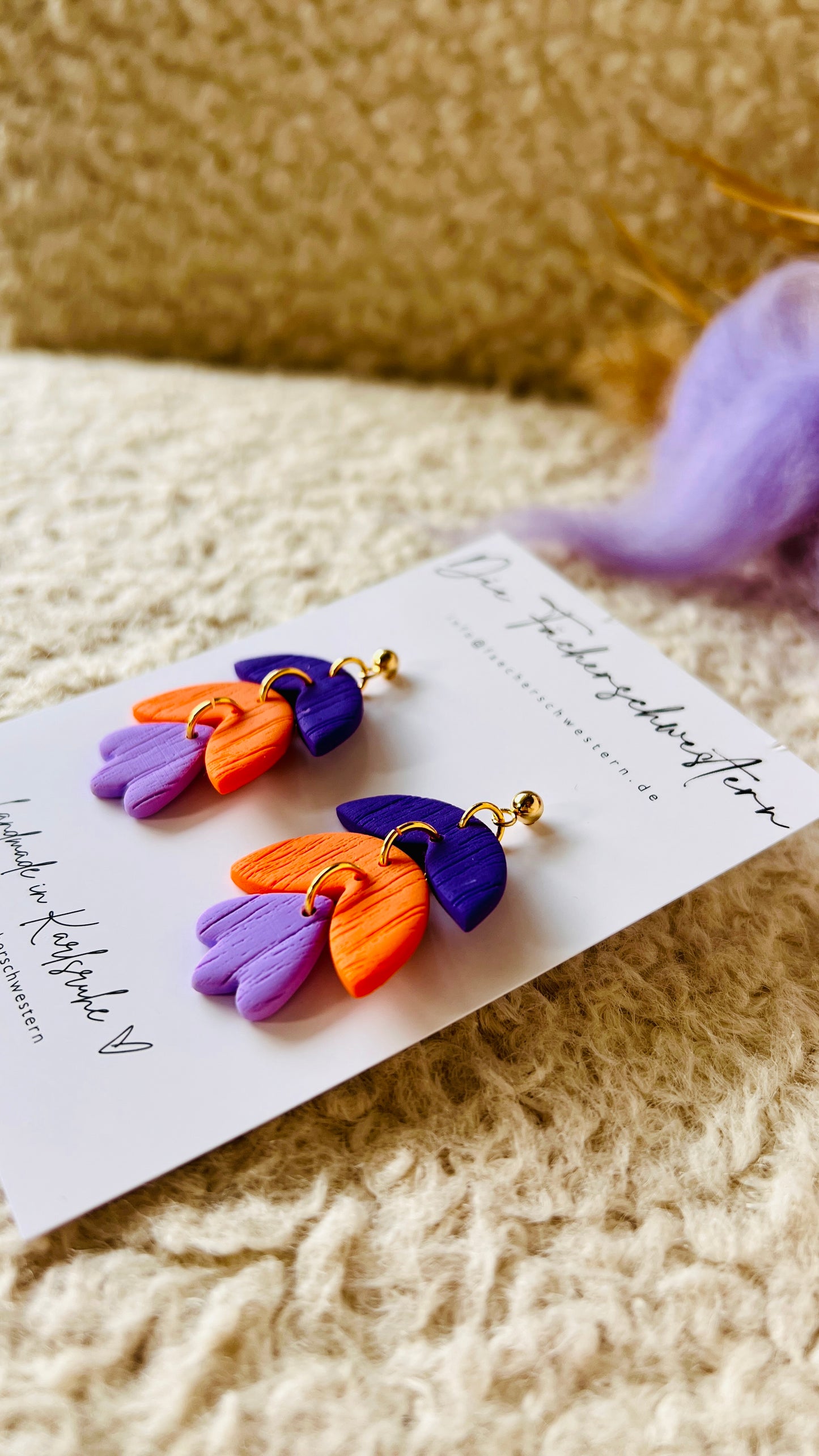 die FESTival Ohrringe 💜🧡 | No. 5