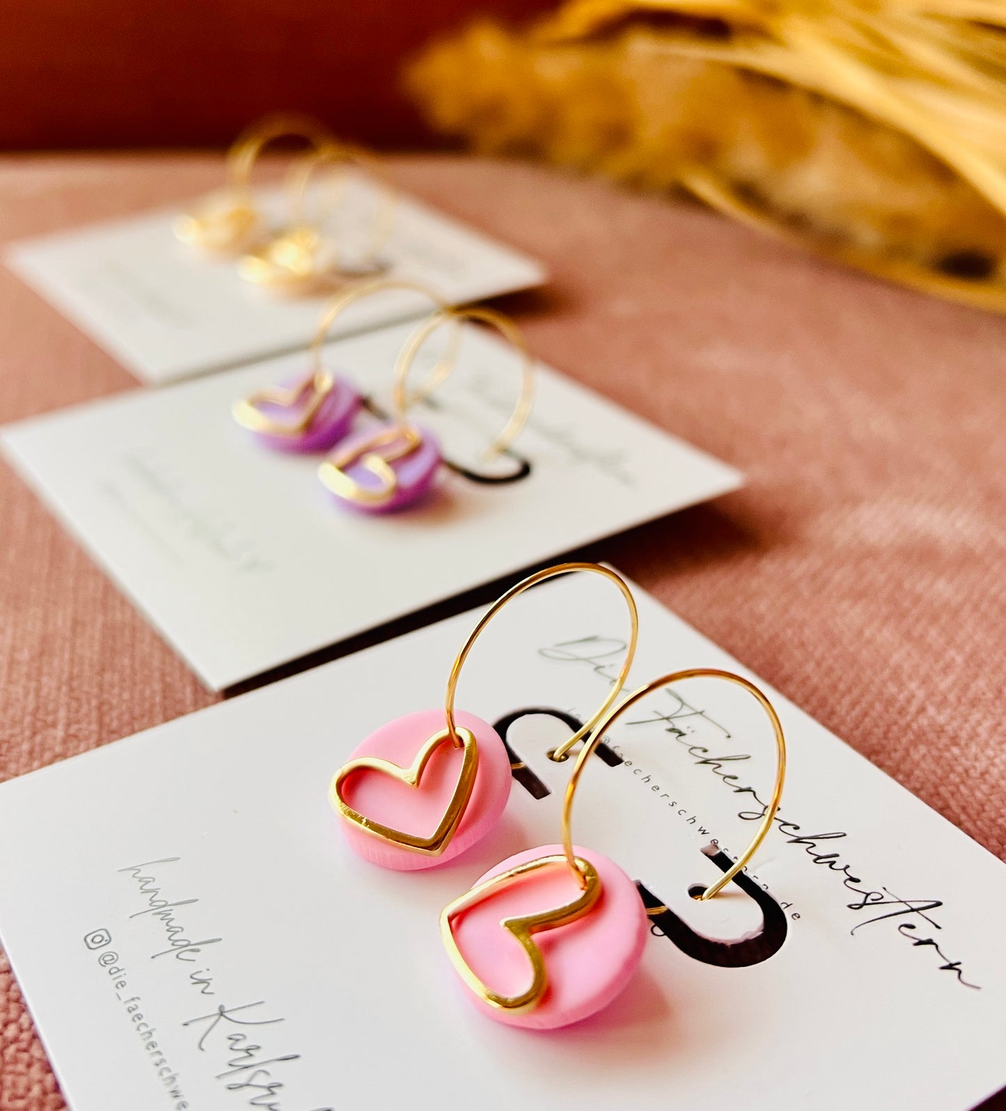 L.O.V.E. ❤️ | Herzchen Creole (versch. Farben)