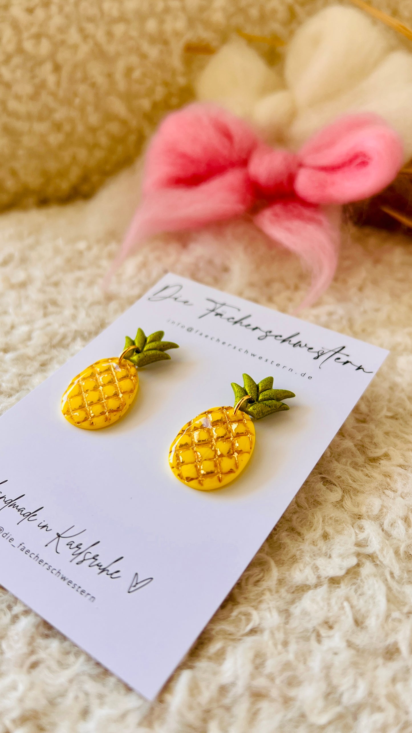 Sand & Sea 🐚 | Ohrringe Pineapple