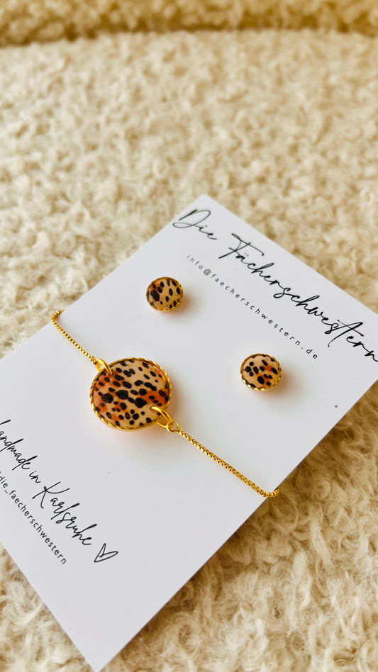 Leo Bundle | Armband und Ohrstecker