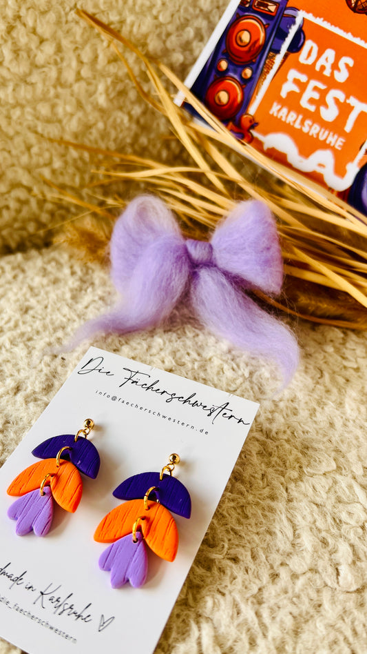 die FESTival Ohrringe 💜🧡 | No. 5