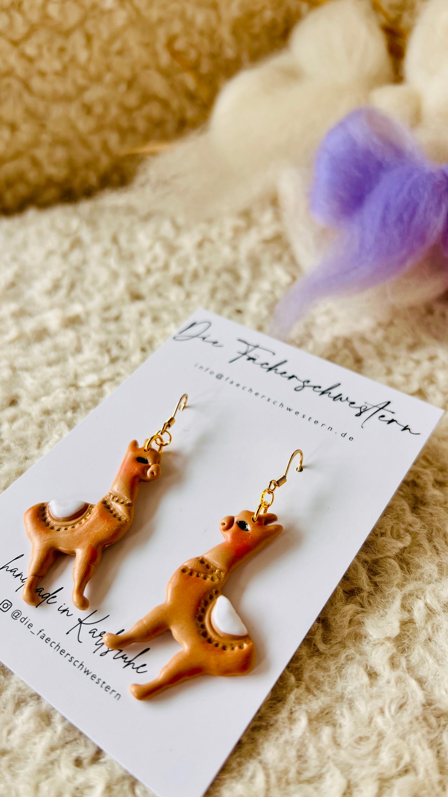 Ohrringe „Alpaka“ 🦙