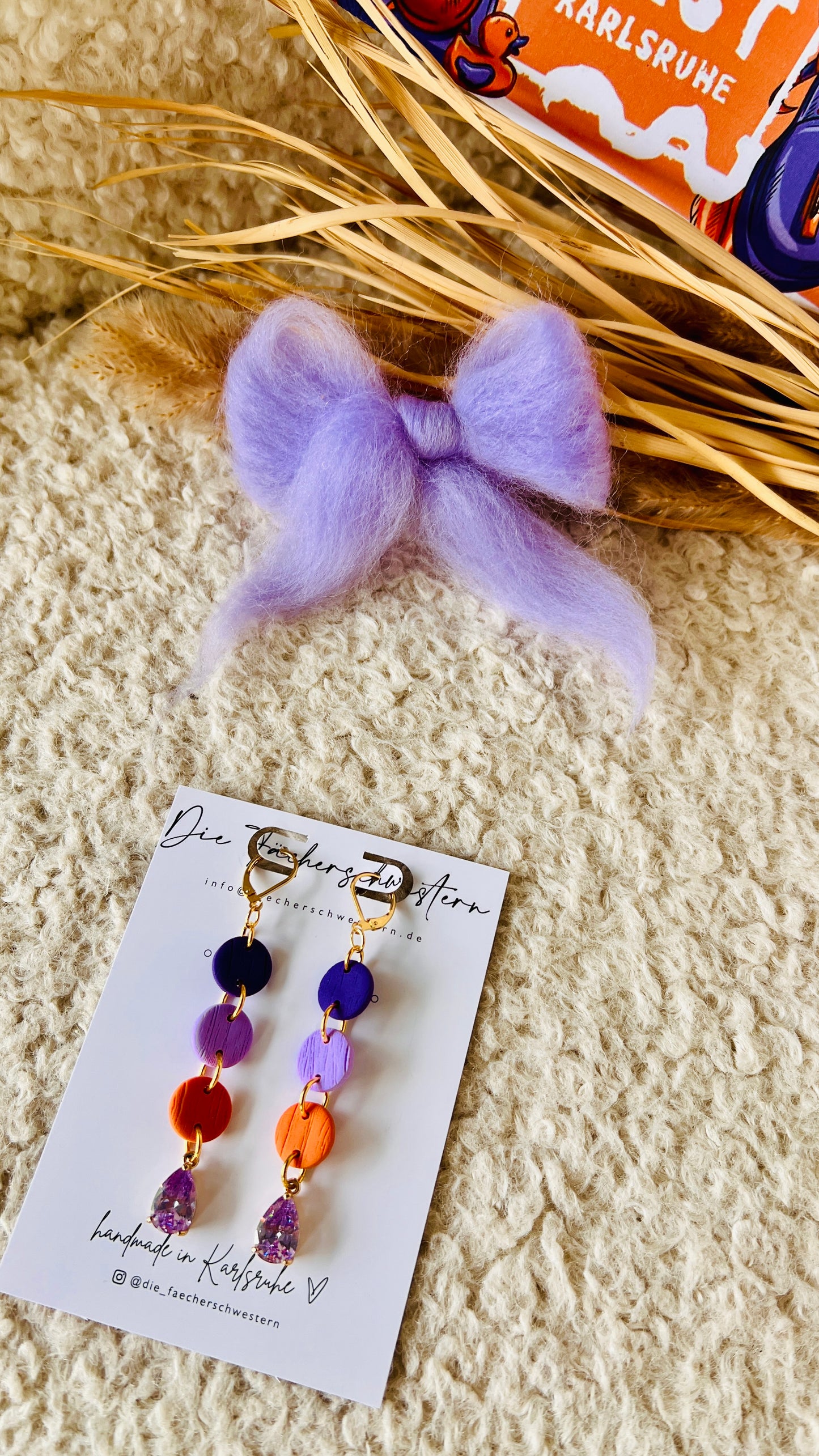 die FESTival Ohrringe 💜🧡 | No. 1