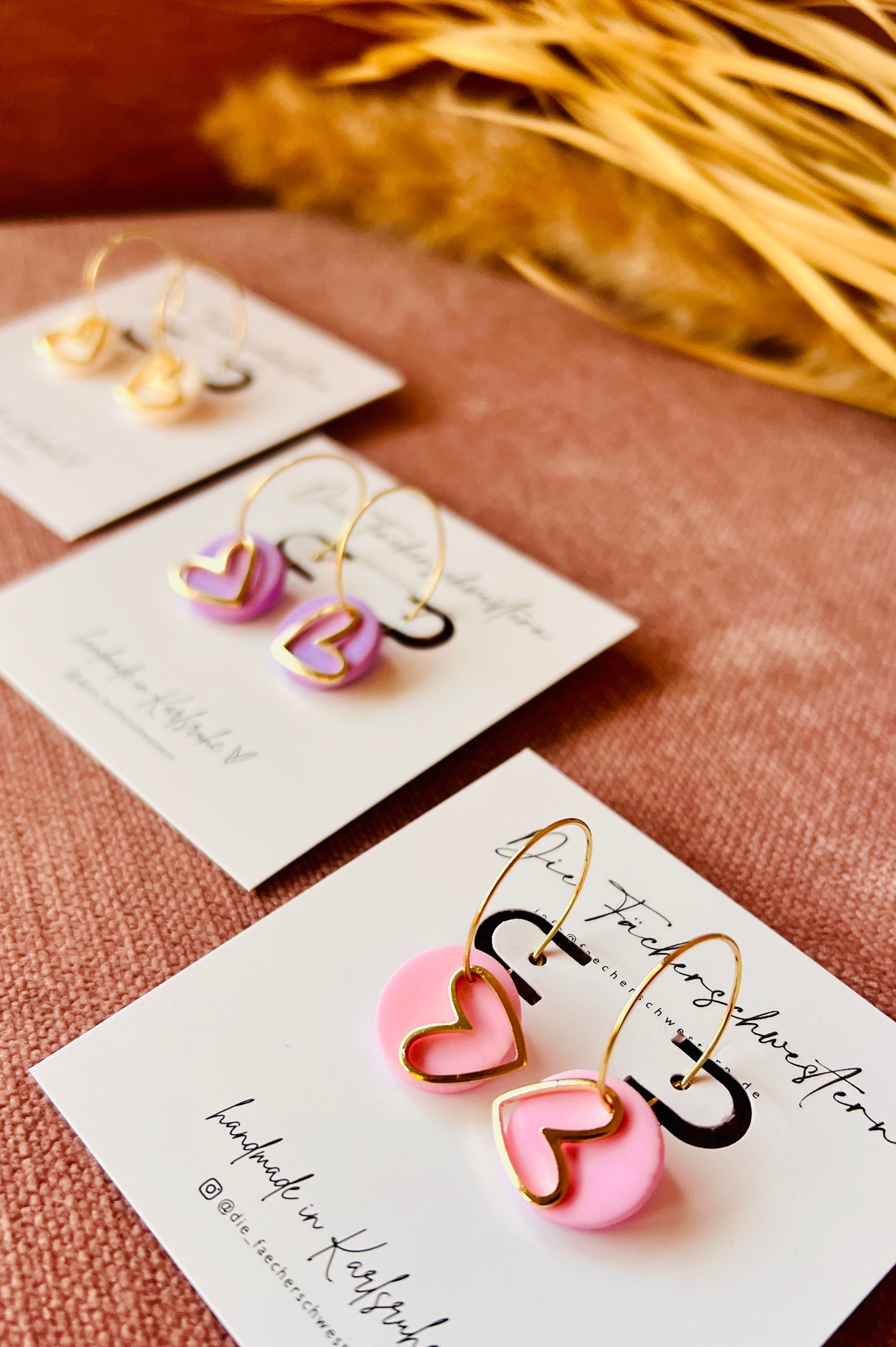 L.O.V.E. ❤️ | Herzchen Creole (versch. Farben)