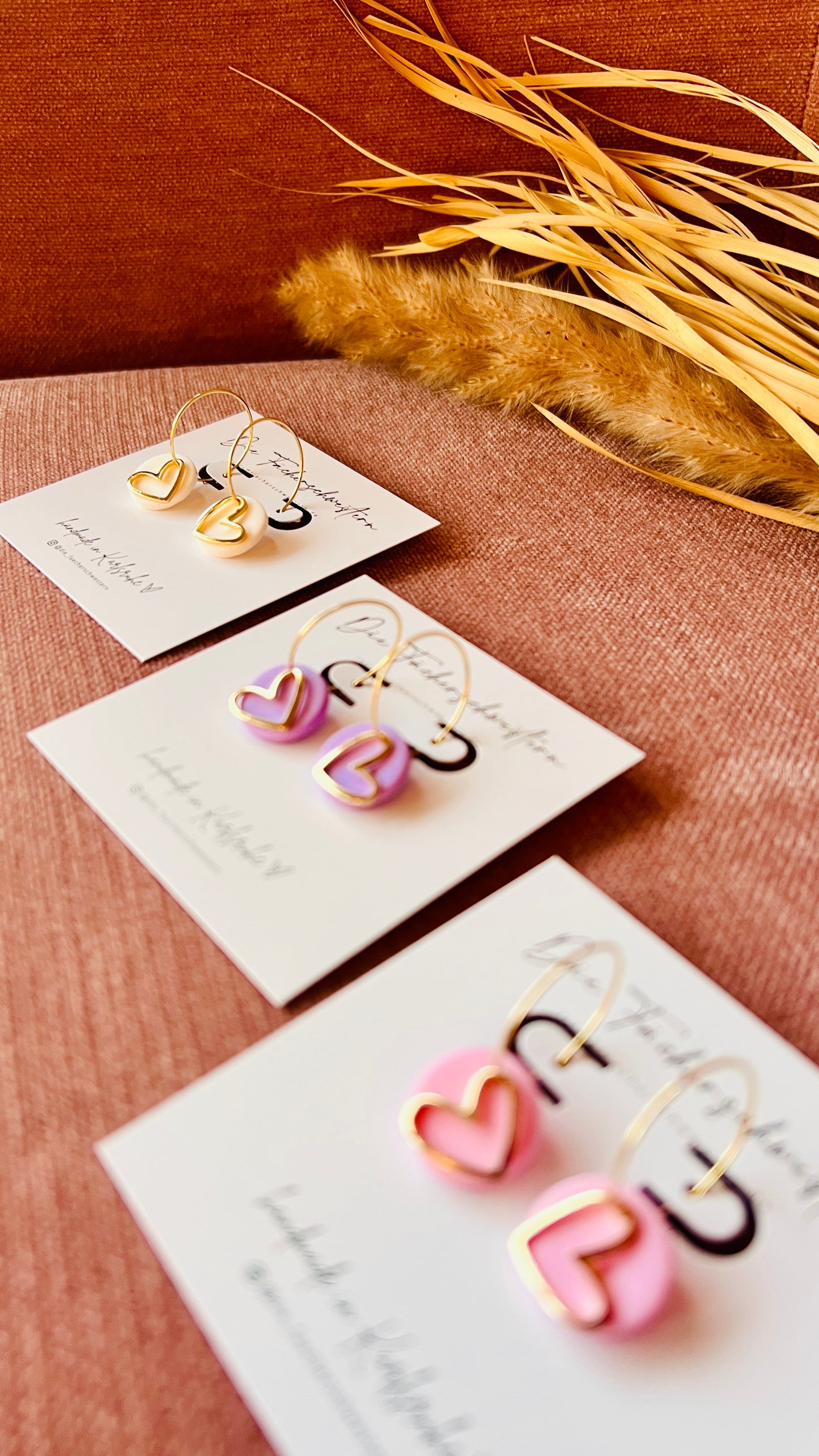 L.O.V.E. ❤️ | Herzchen Creole (versch. Farben)