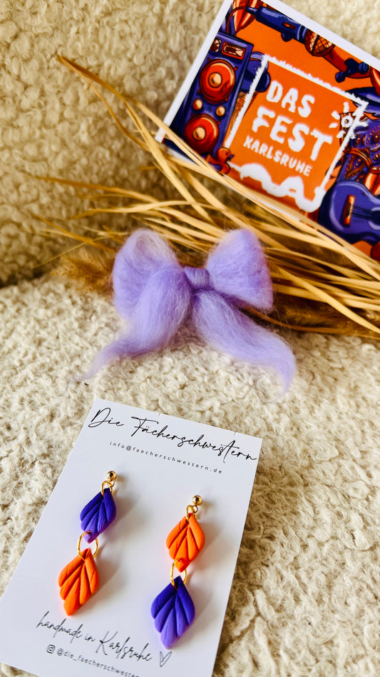 die FESTival Ohrringe 💜🧡 | No. 4