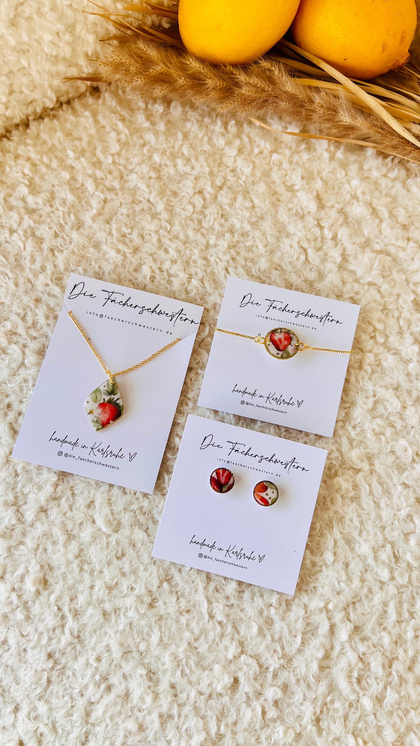 SPRINGVIBES 🌸 | Schmuckset „Strawberry“ 🍓
