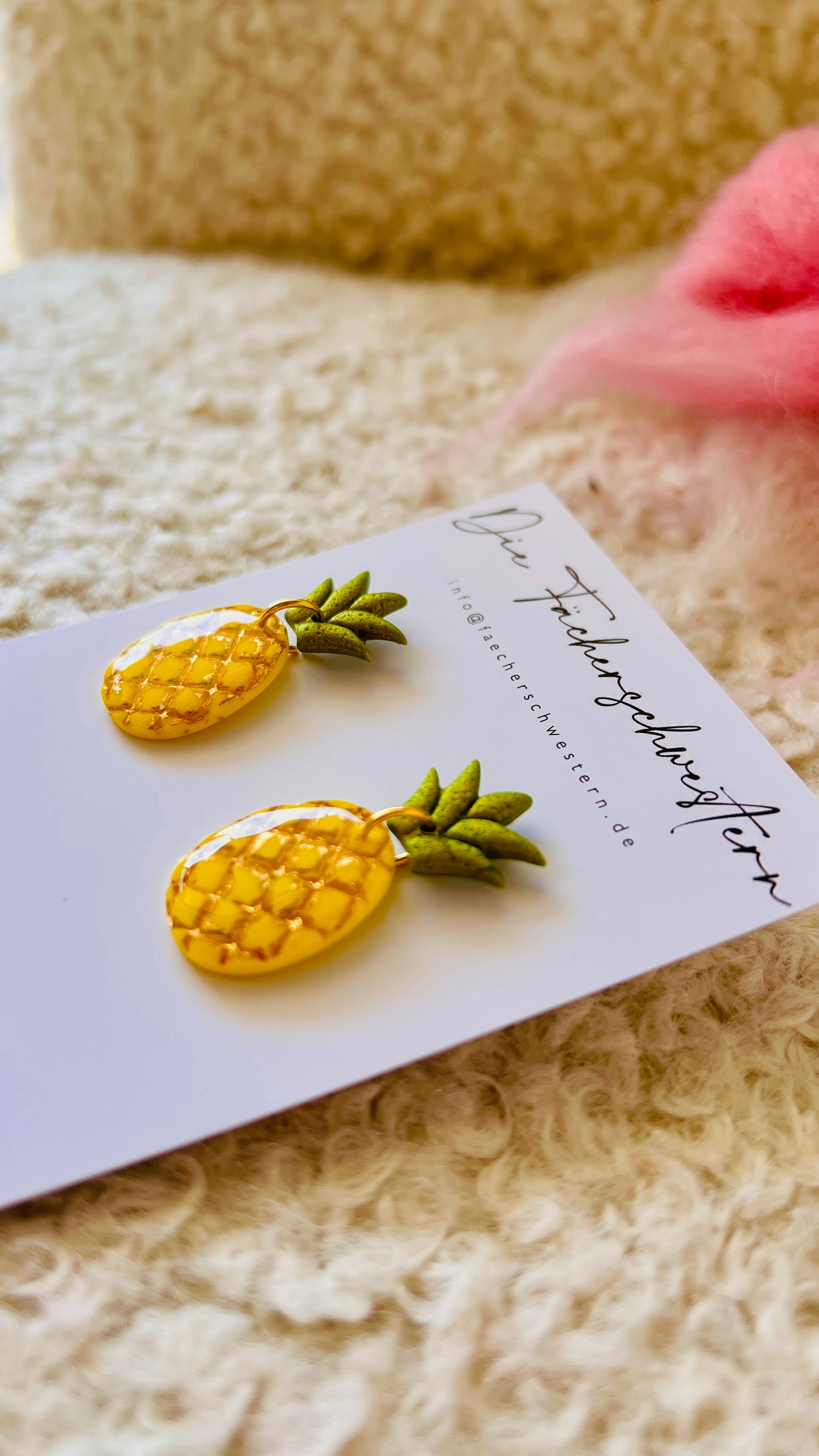 Sand & Sea 🐚 | Ohrringe Pineapple