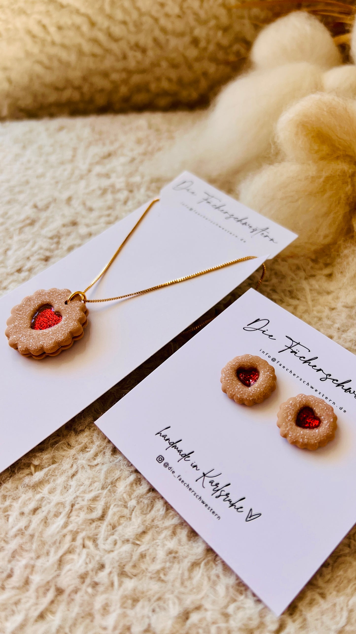 EARLY BIRD | Hildaplätzchen Bundle Halskette & Stecker