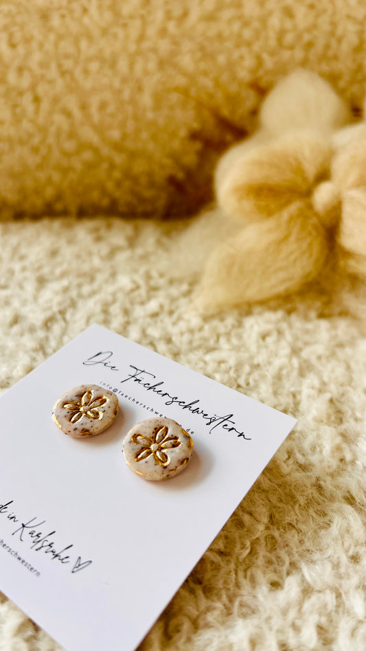 Sand & Sea 🐚 | Ohrstecker Sanddollar