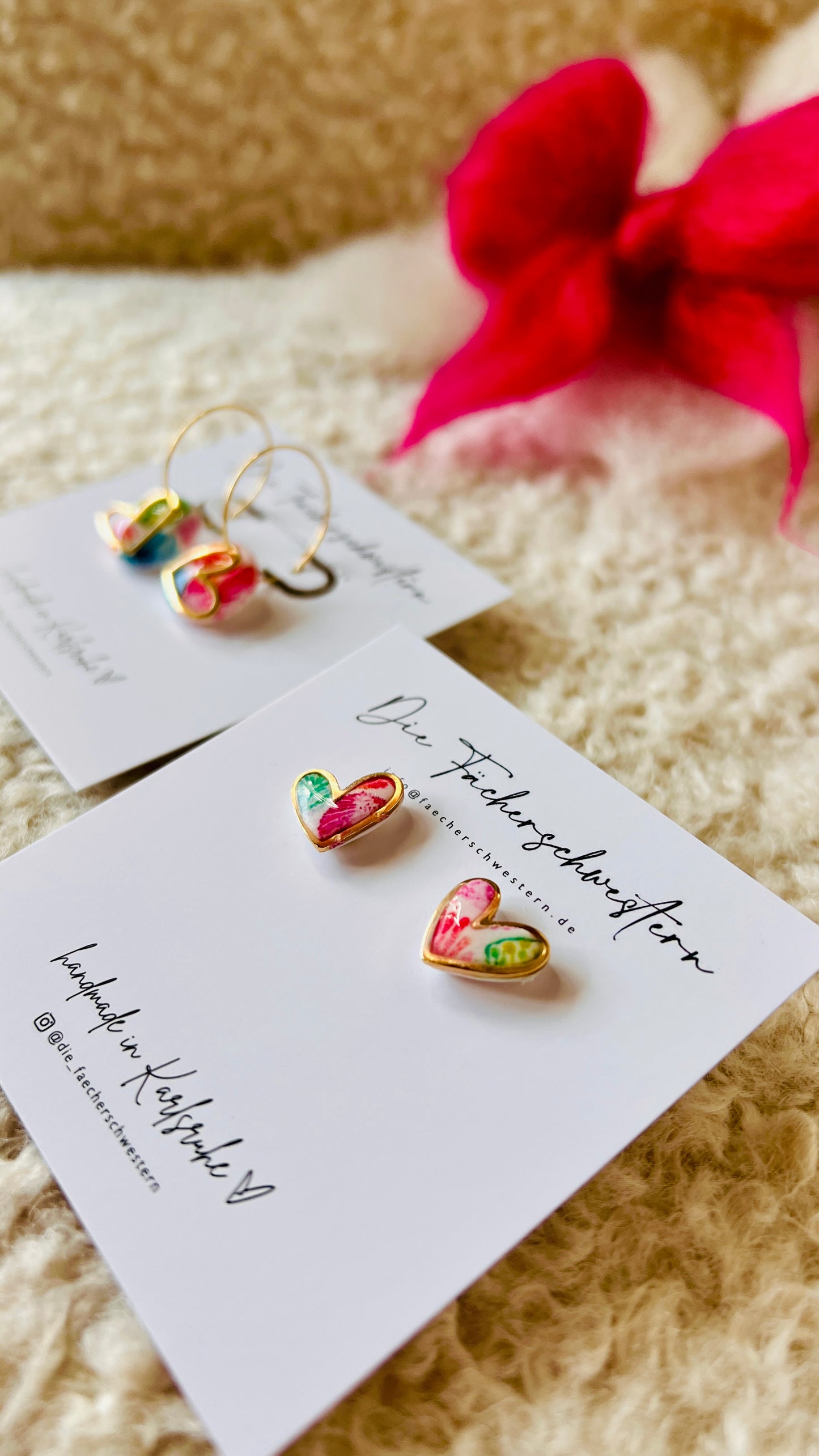 🐚 Herzchen Bundle -    Creole & Stecker
