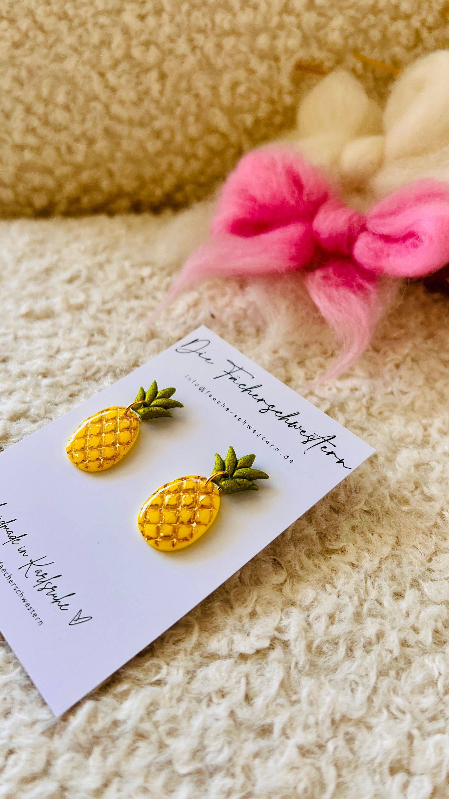 Sand & Sea 🐚 | Ohrringe Pineapple